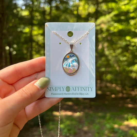 Ocean Wave Necklace