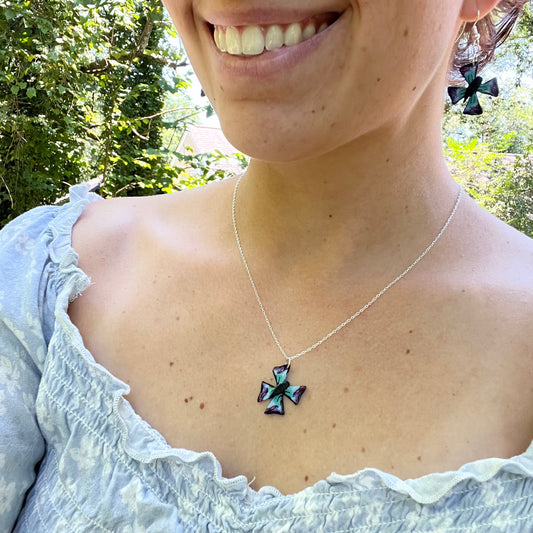 *NEW* Tilted Butterfly Necklace (OOAK)