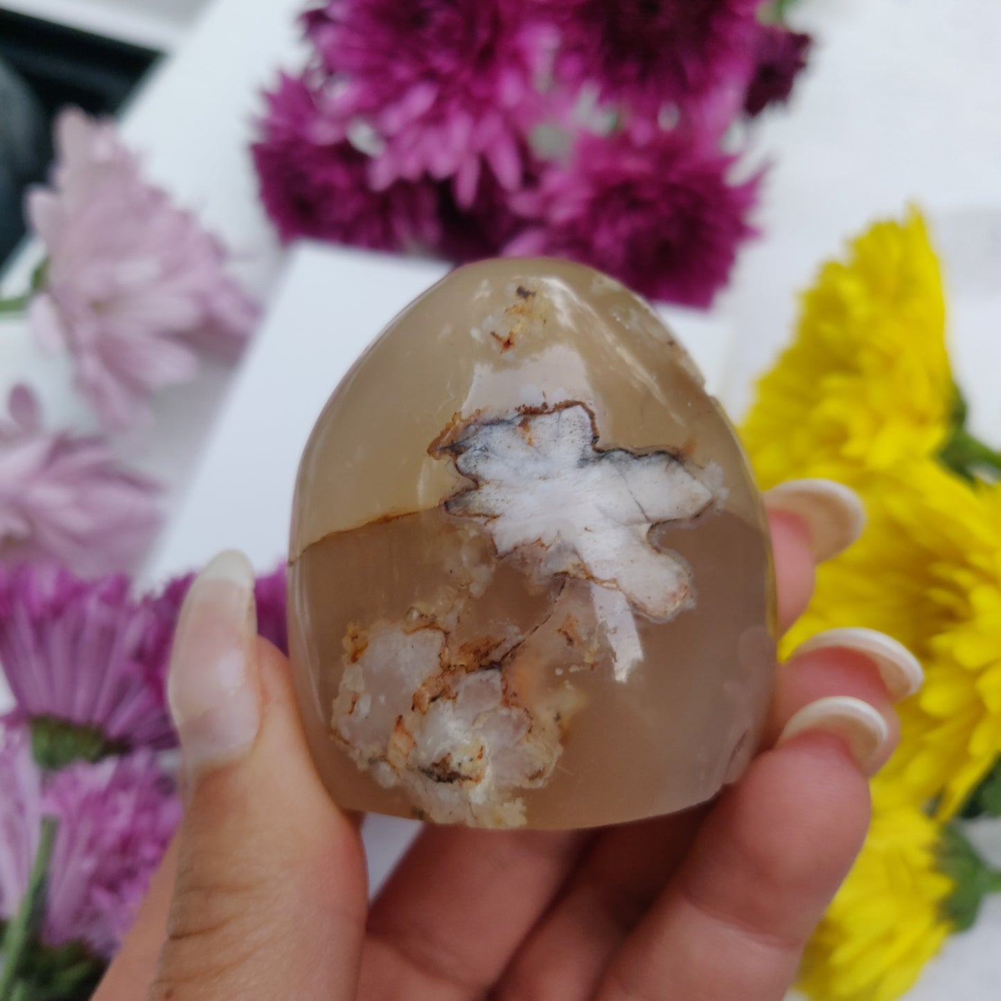 Flower Agate Free Form (#12) - Simply Affinity