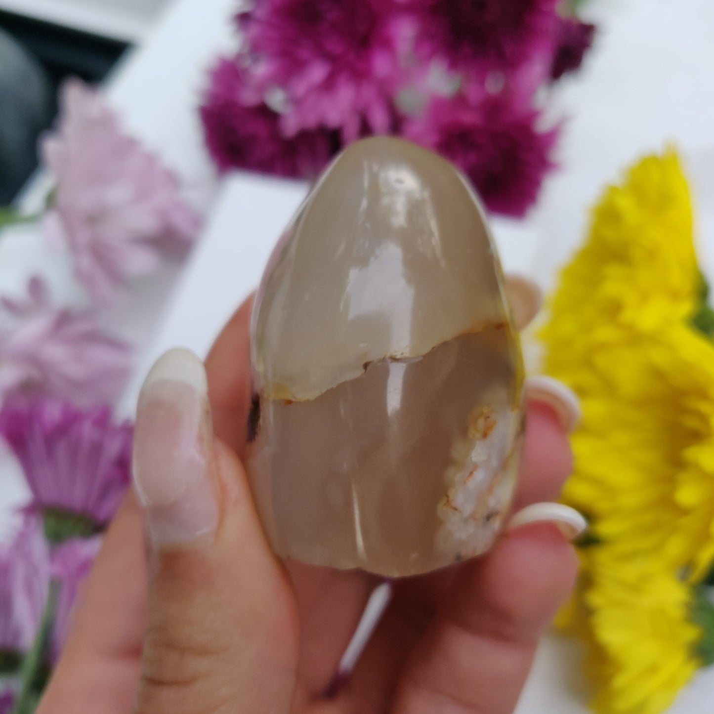Flower Agate Free Form (#12) - Simply Affinity