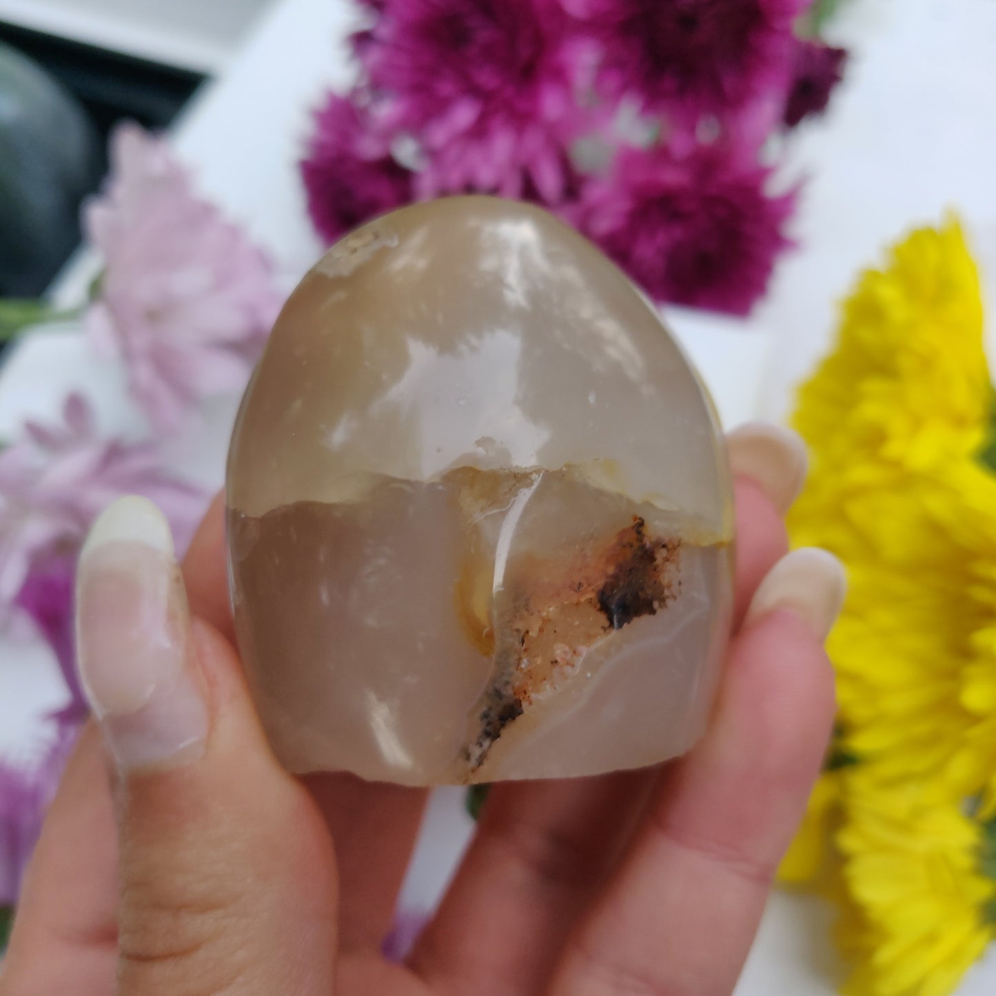 Flower Agate Free Form (#12) - Simply Affinity