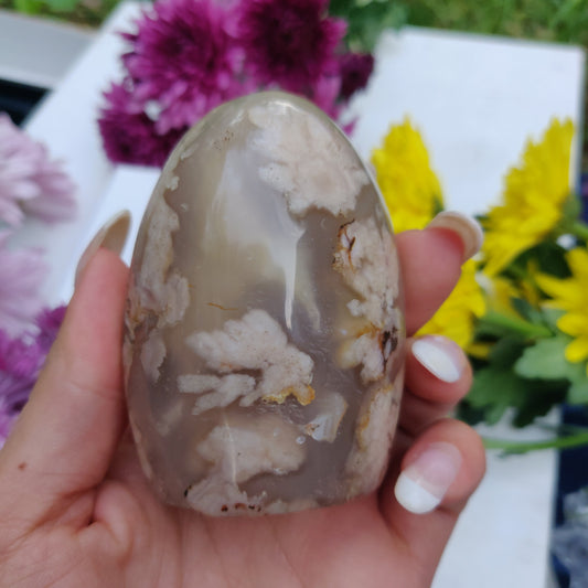 Flower Agate Free Form (#8) - Simply Affinity