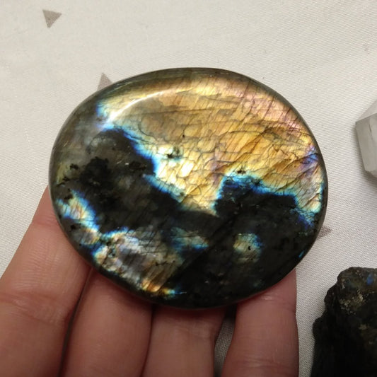 Labradorite Palm Stone (#41)