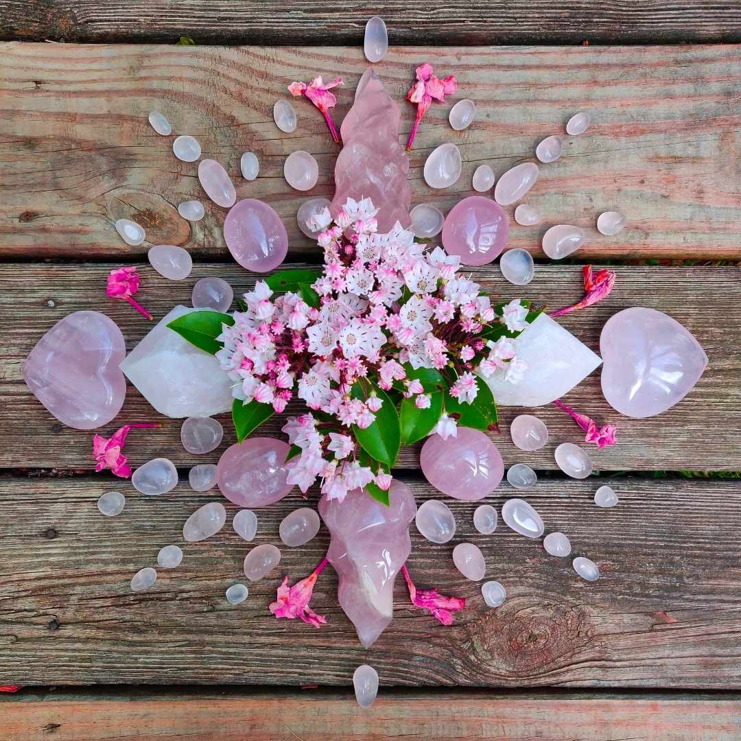 8x8 Crystal Grid Art Prints - Simply Affinity