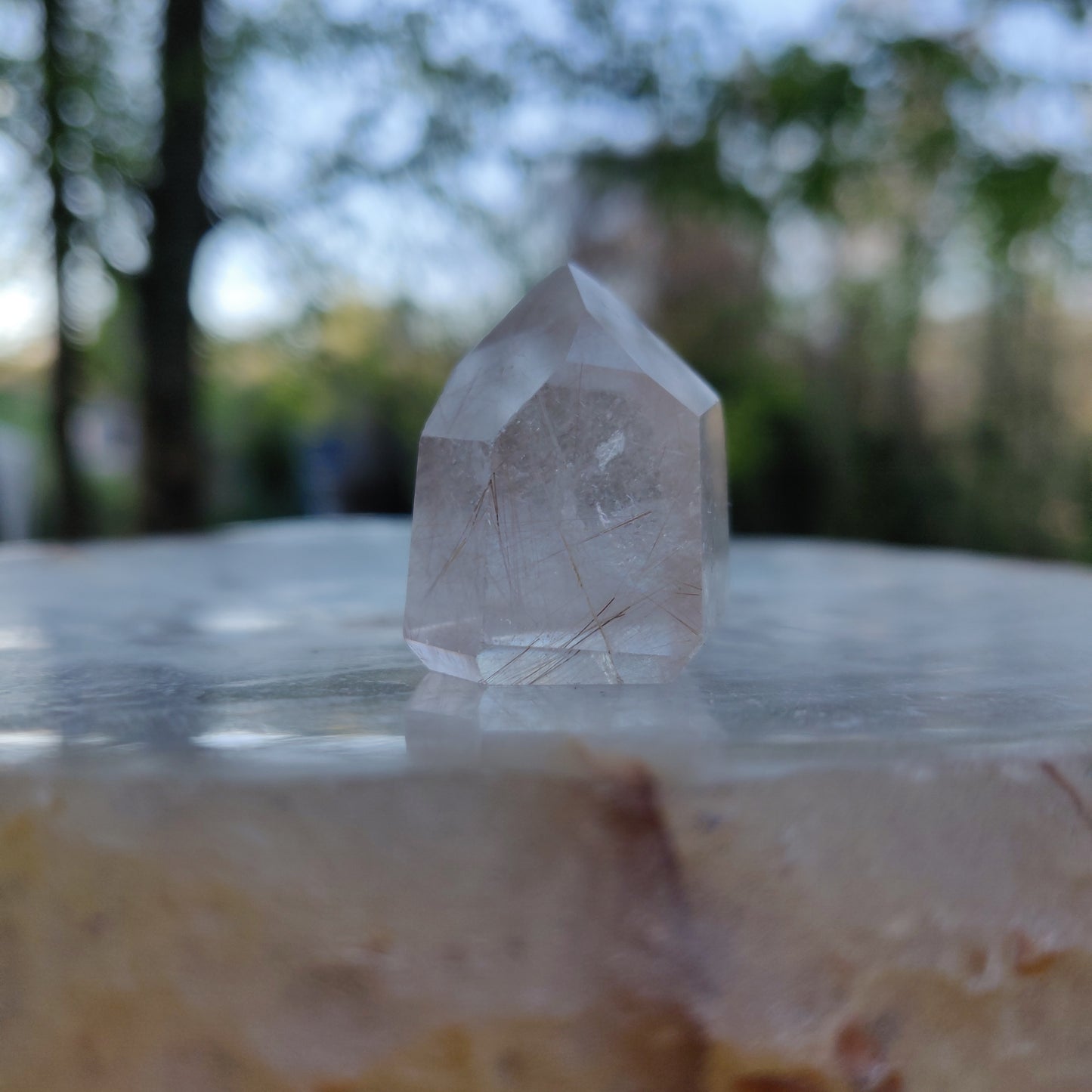 Rutilated Quartz Point (#7)