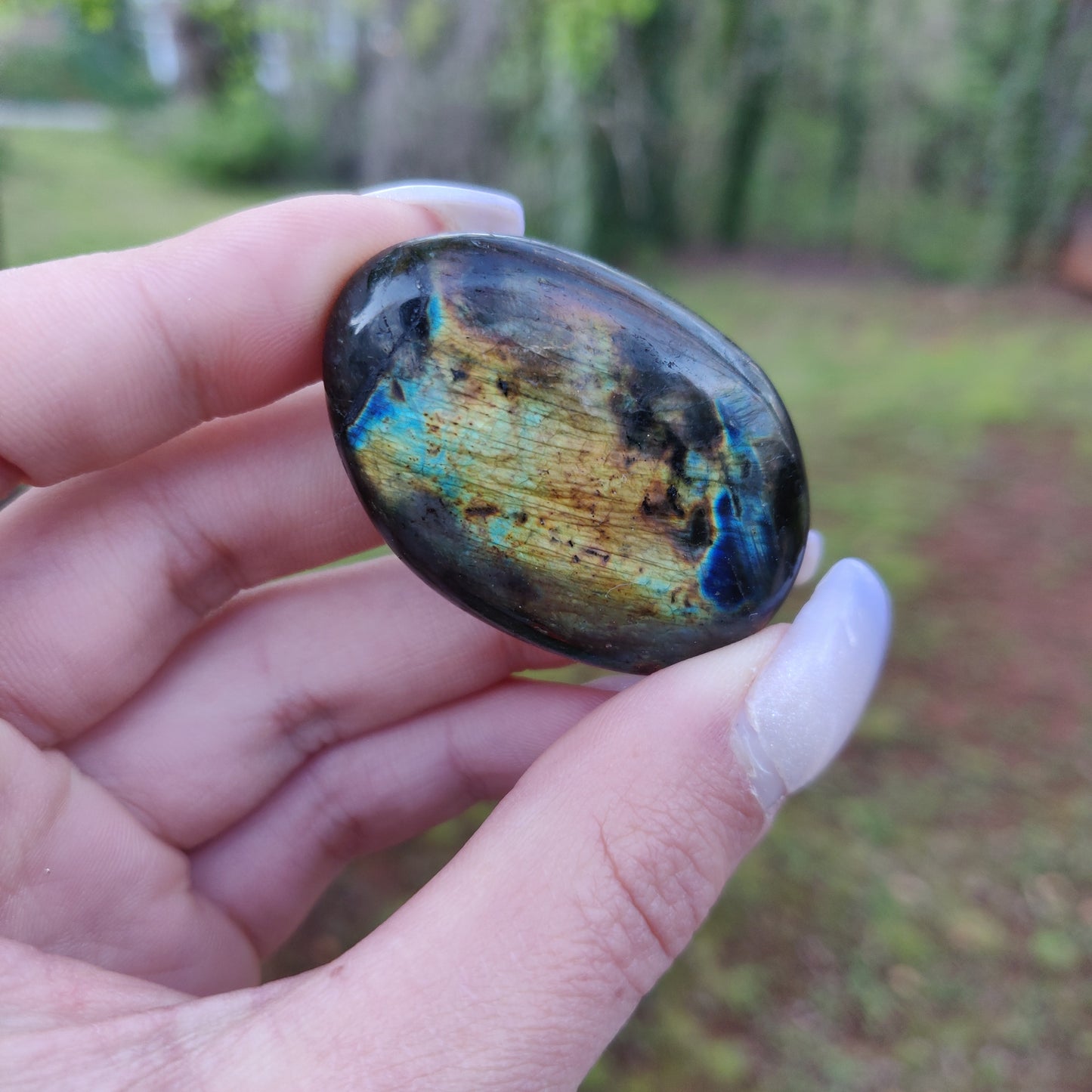 Labradorite Pocket Stone (#154)