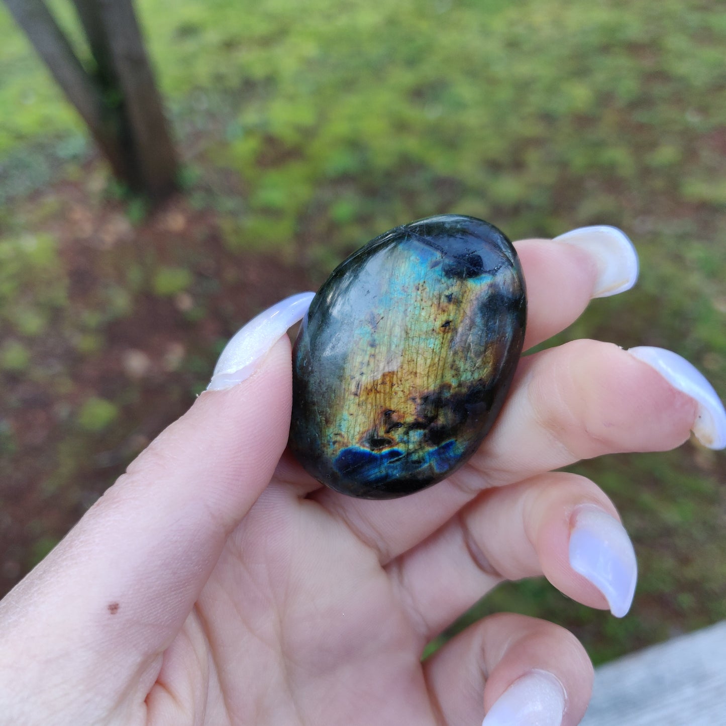 Labradorite Pocket Stone (#154)