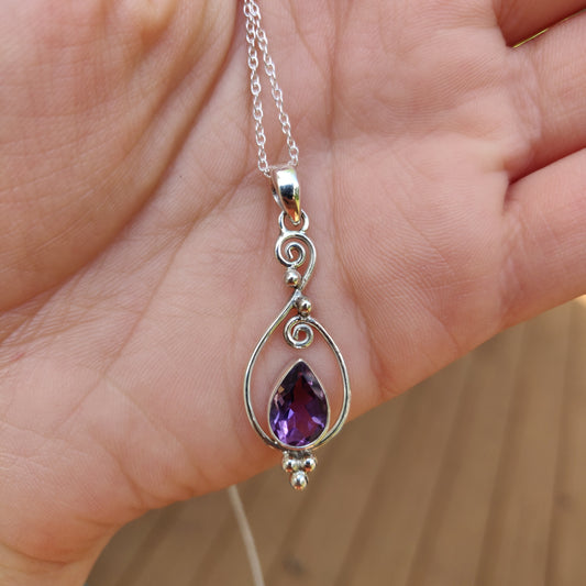 Amethyst Pendant (#3) - Simply Affinity