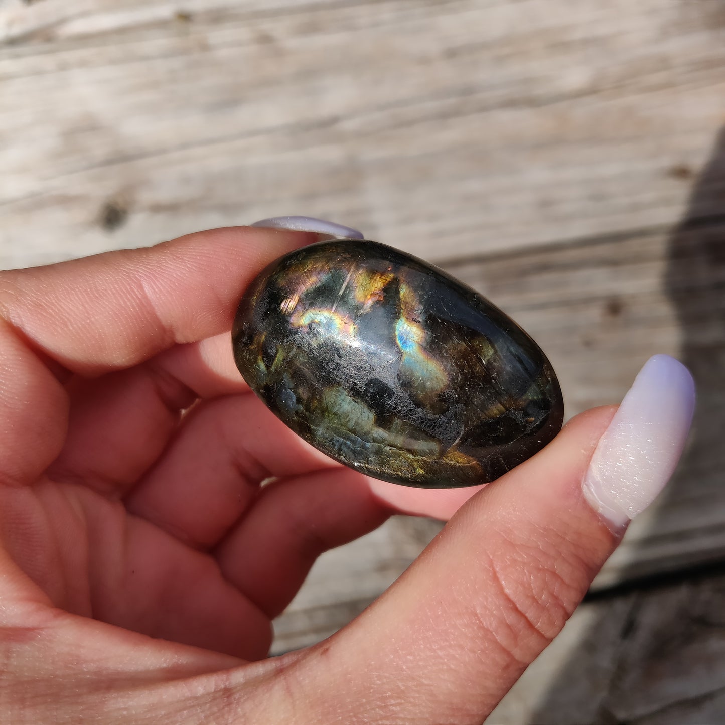 Labradorite Pocket Stone (#154)