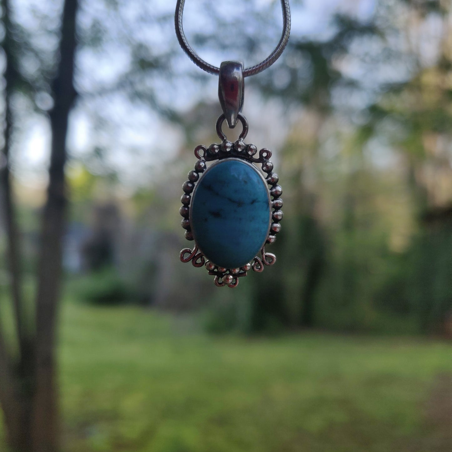 Turquoise Pendant #1