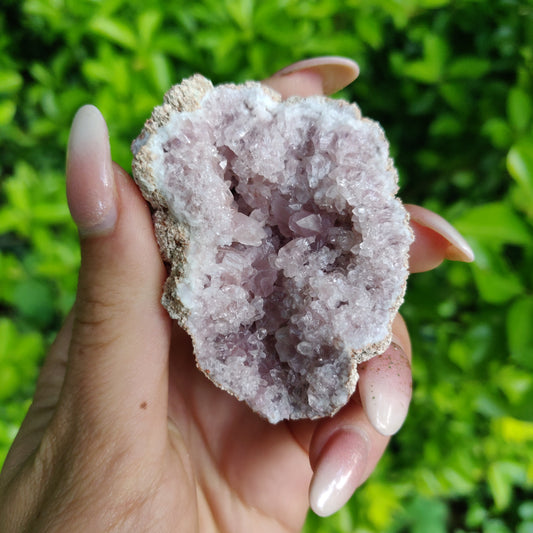 Pink Amethyst Geode (#4) - Simply Affinity
