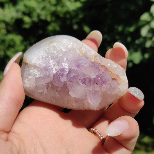 Amethyst Agate Geode (#J5) - Simply Affinity