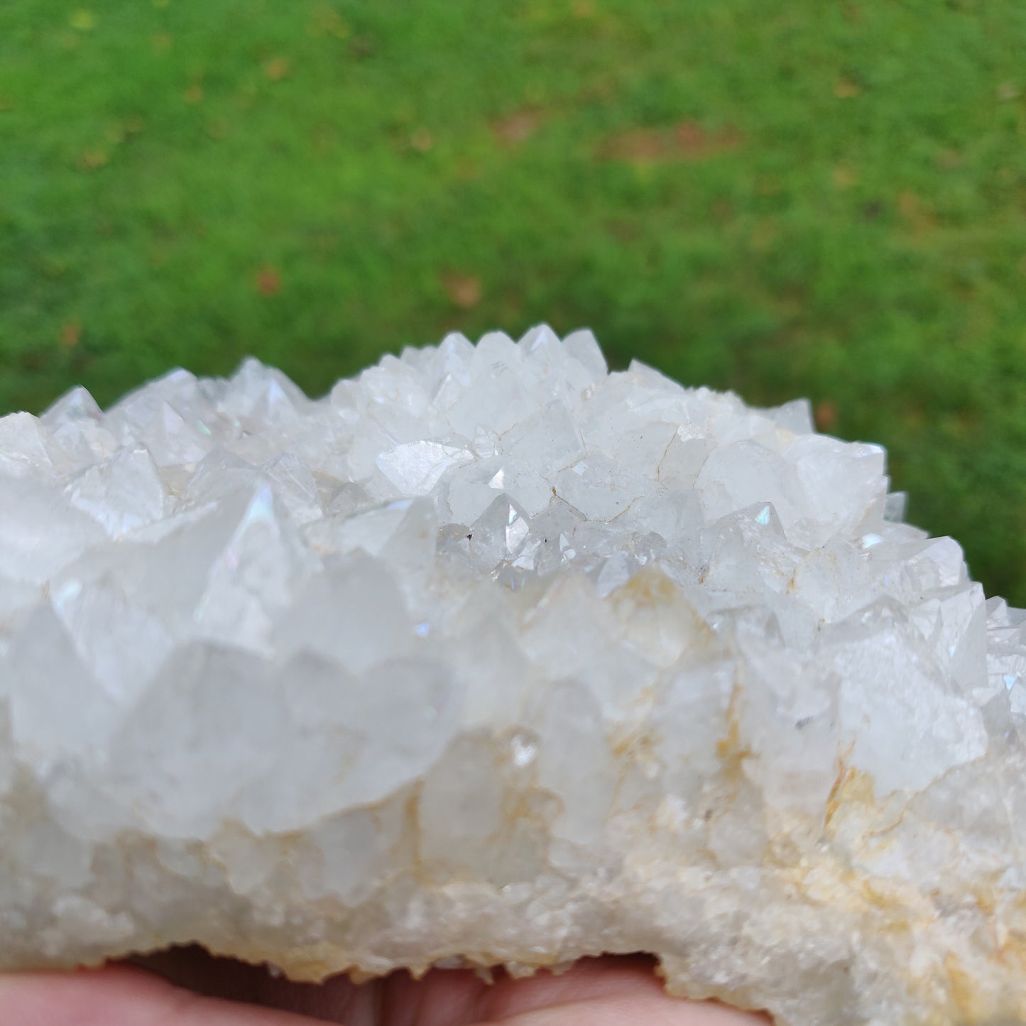 Anandalite Cluster, Natural Aurora Quartz Cluster (#J4) - Simply Affinity