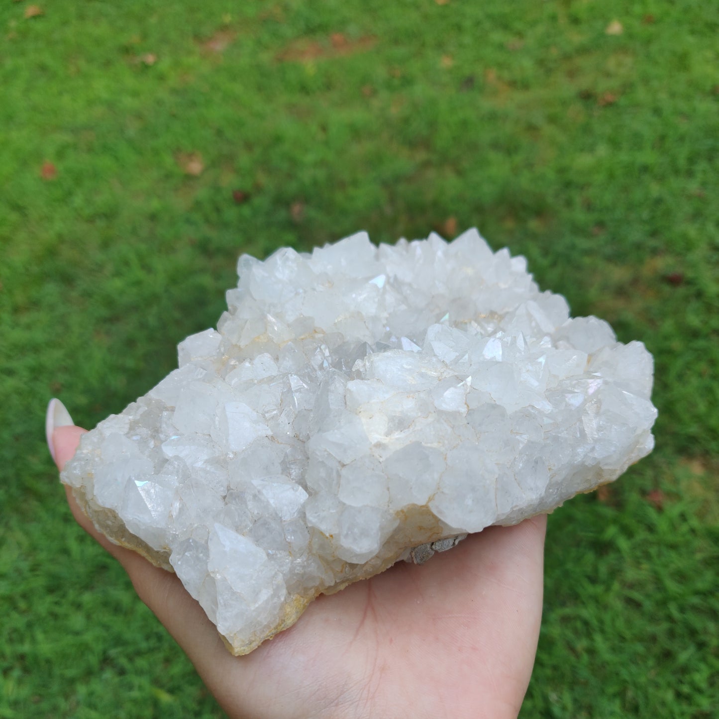Anandalite Cluster, Natural Aurora Quartz Cluster (#J4) - Simply Affinity