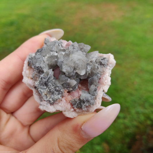 Pink Amethyst Geode (#J3)