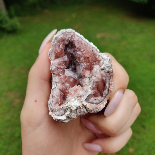 Pink Amethyst Geode (#J2)