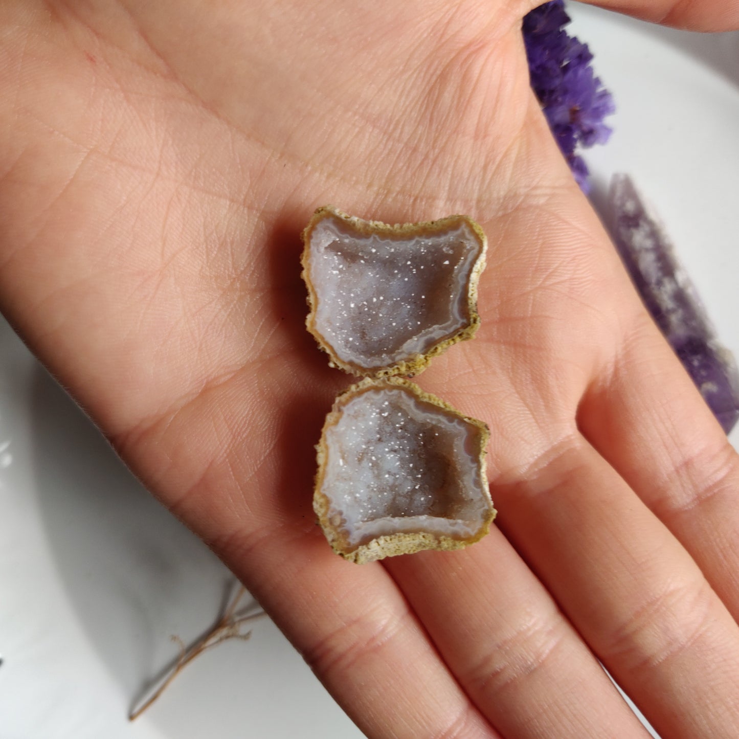 Tabasco Geode Pair (#V2)