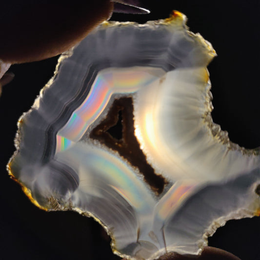 Iris Agate Slice (#11)