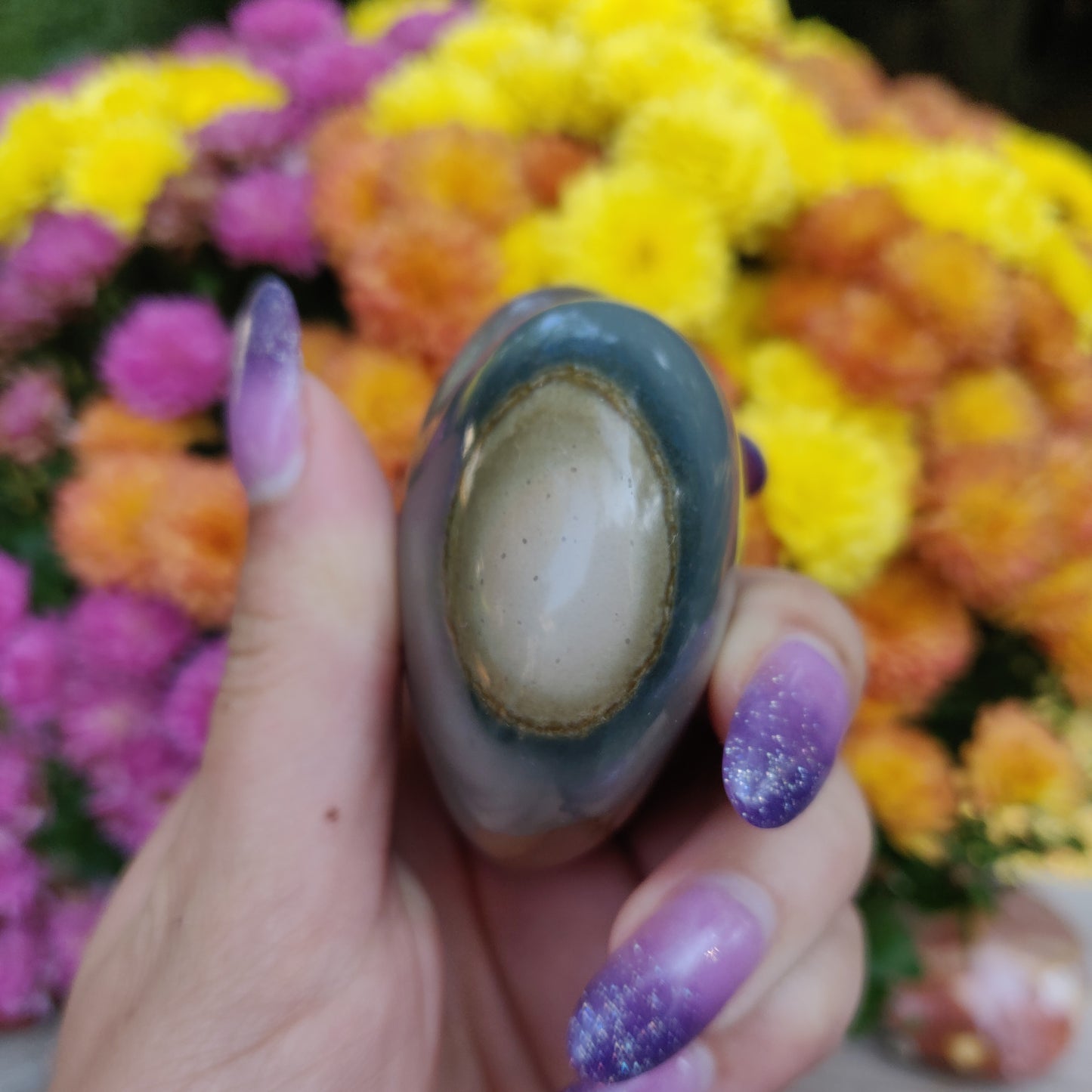 Polychrome Jasper Heart (#A5)