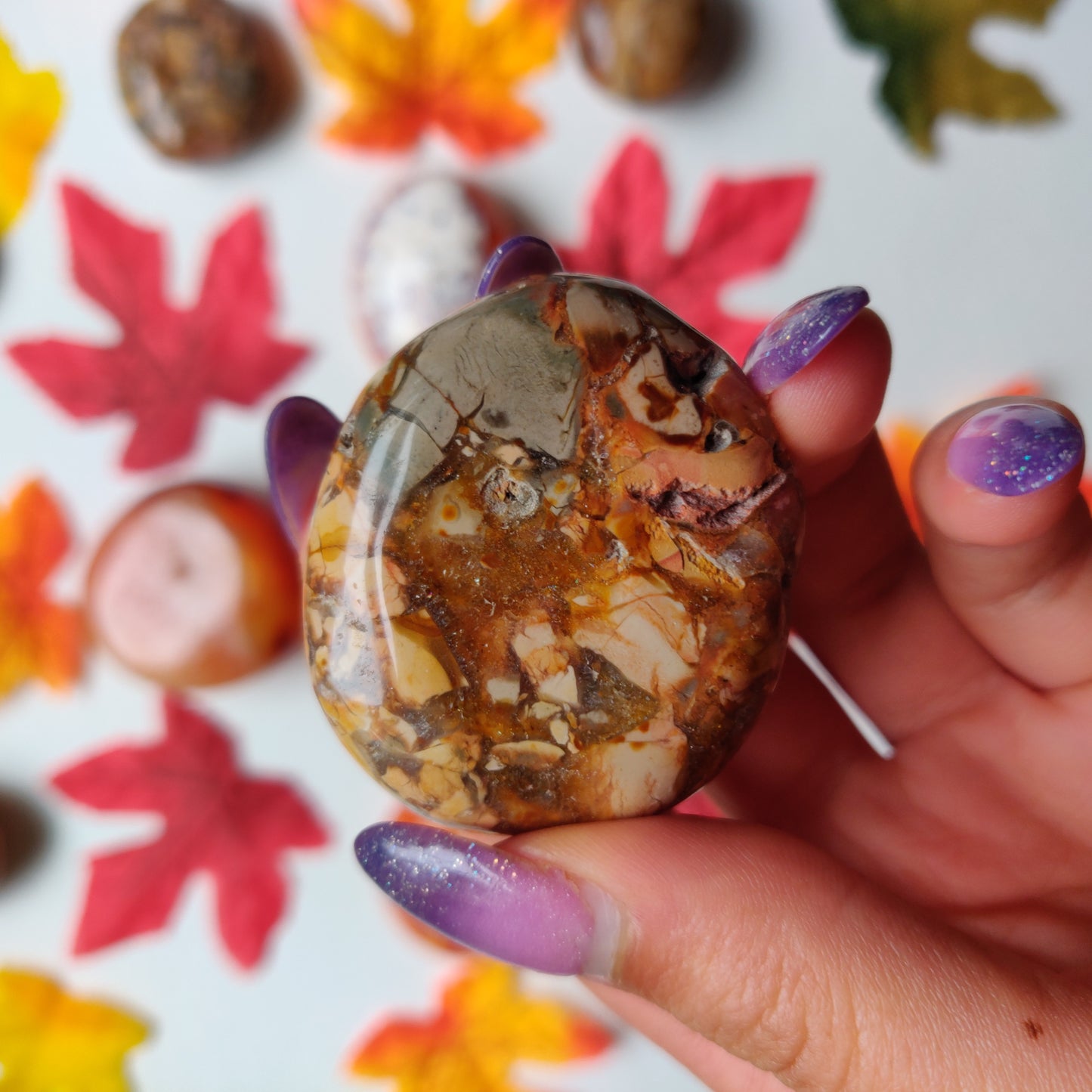 Ibis Jasper Palm Stone (#A3)