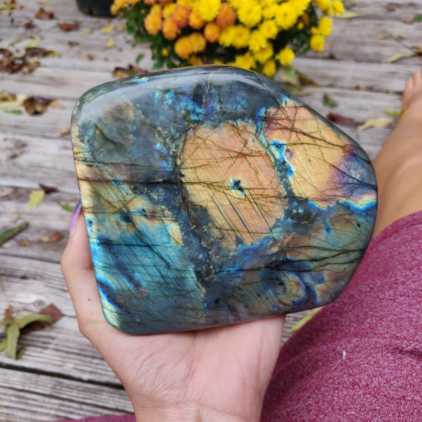 Large Labradorite Free Form over 3.75 LB! (#A7)