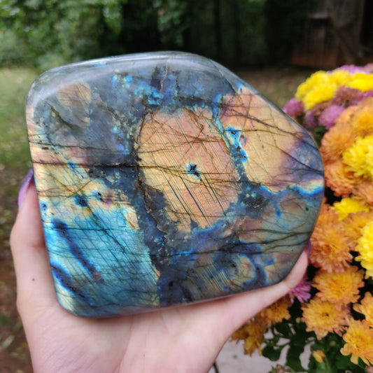 Large Labradorite Free Form over 3.75 LB! (#A7)