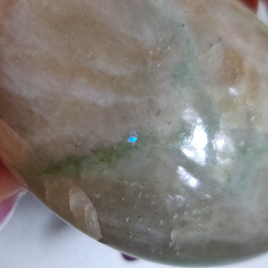 Garnierite Palm Stone (#A2)