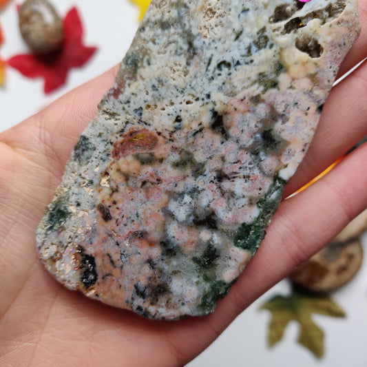 Ocean Jasper Druzy Slab (#A7)
