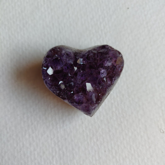 Amethyst Geode Heart (#G2) - Simply Affinity
