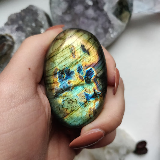 Labradorite Palm Stone (#2)