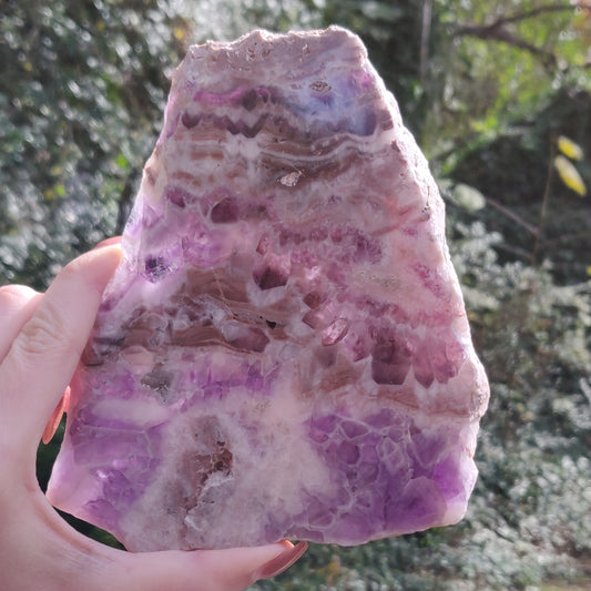 Chevron Amethyst Slab (#1) - Simply Affinity