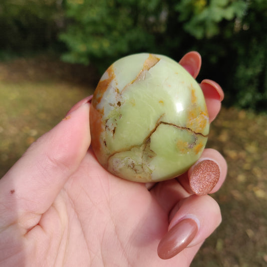 Green Opal Palm Stone (#12)