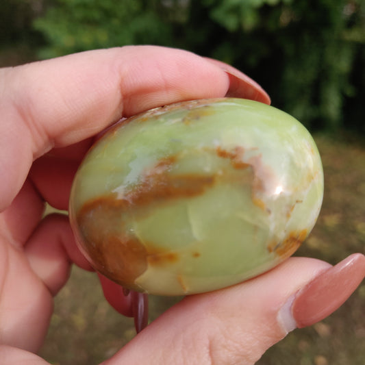 Green Opal Palm Stone (#9)