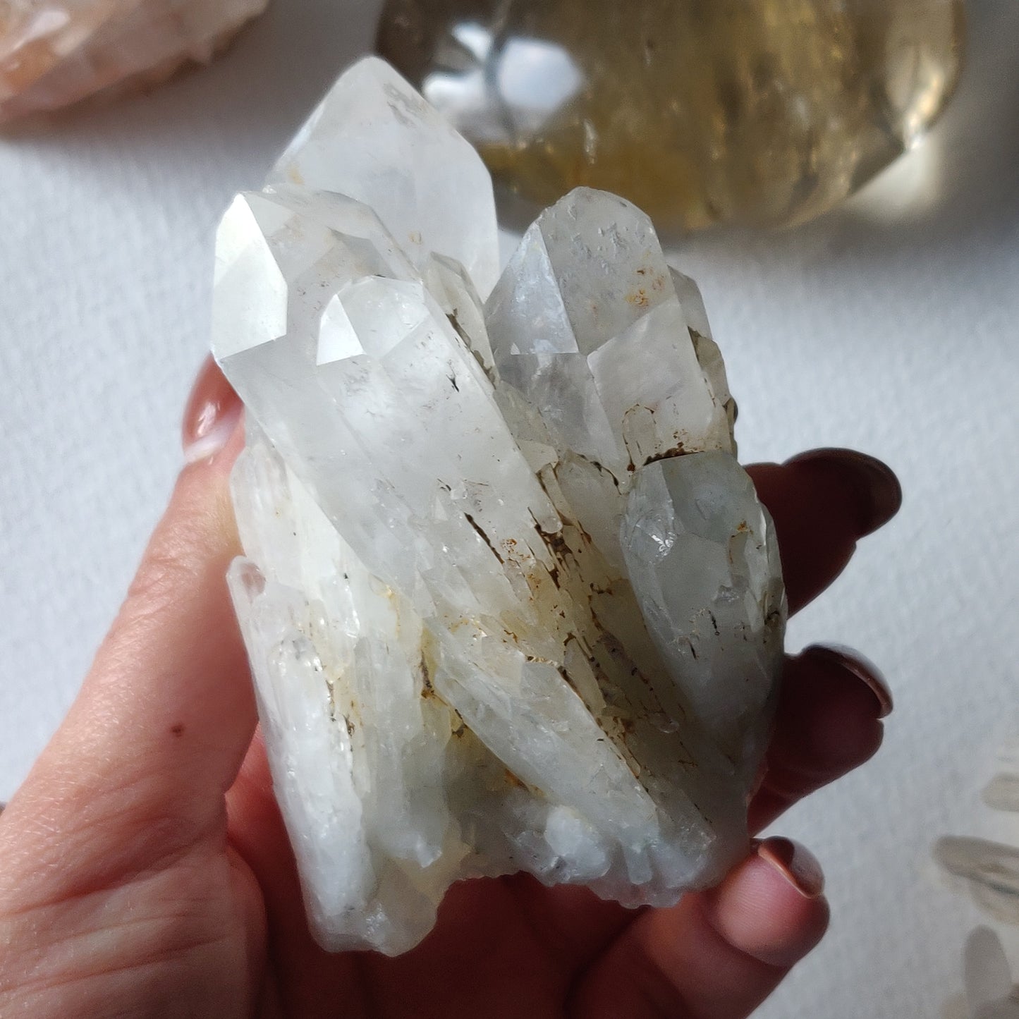 Clear Quartz Cluster (#5) - Simply Affinity