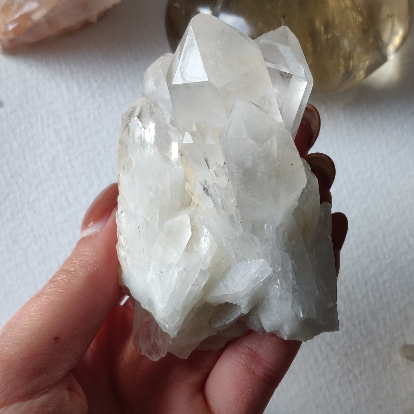 Clear Quartz Cluster (#5) - Simply Affinity