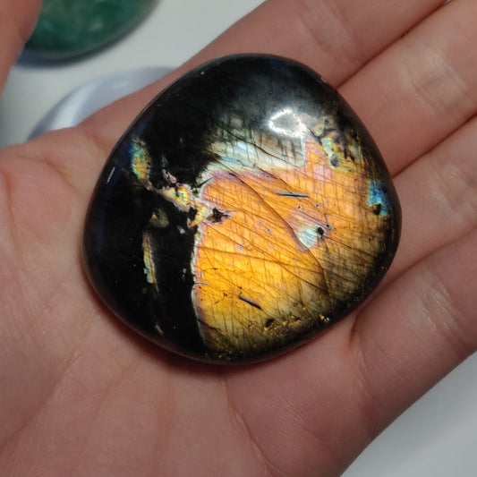 Labradorite Palm Stone (#73H) - Simply Affinity