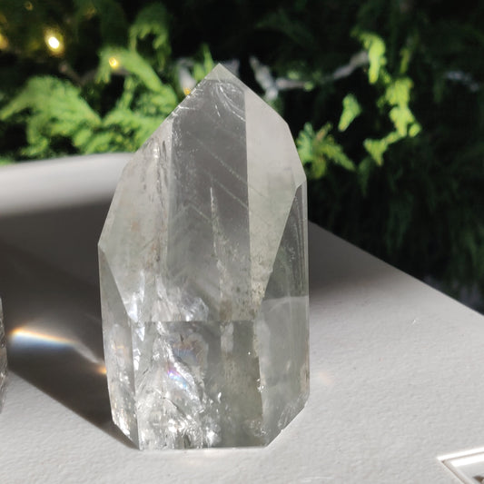 Garden Quartz Point, Lodolite Point (#5)