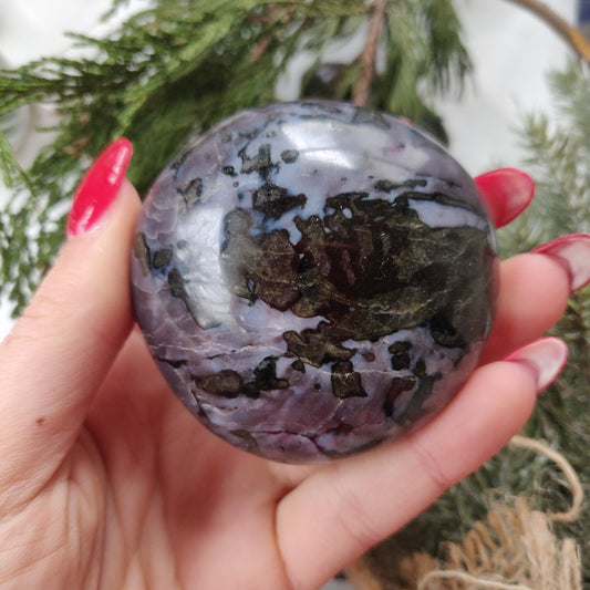 Mystic Merlinite Palm Stone (#1) - Simply Affinity