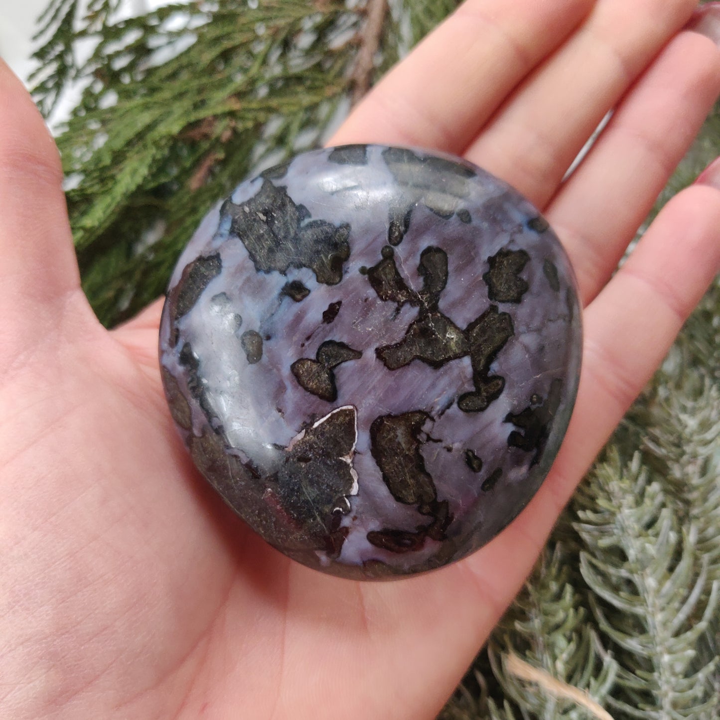 Mystic Merlinite Palm Stone (#1) - Simply Affinity