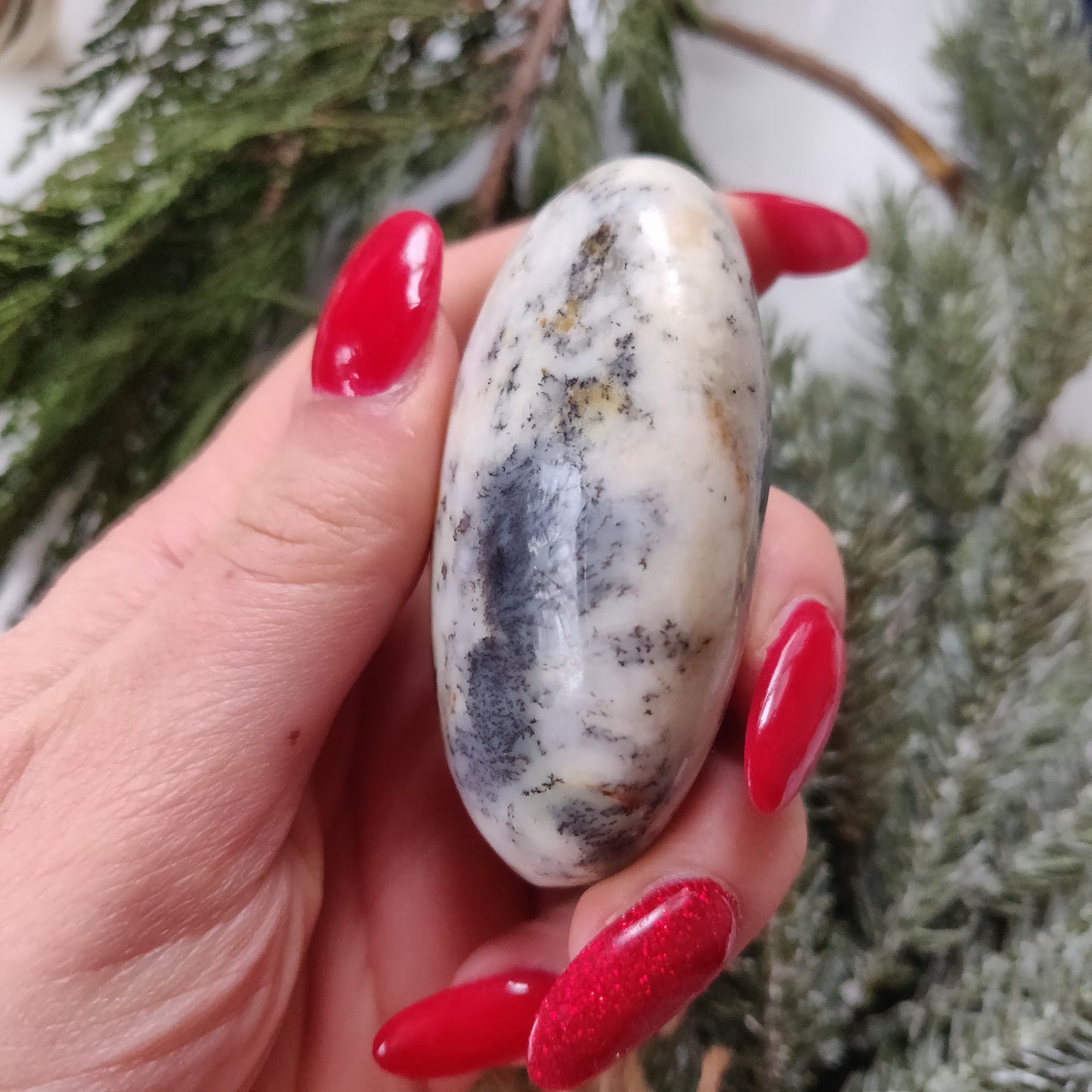 Dendritic Opal Palm Stone (#20)