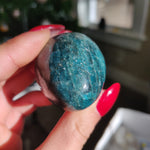 Blue Apatite Egg (#2)