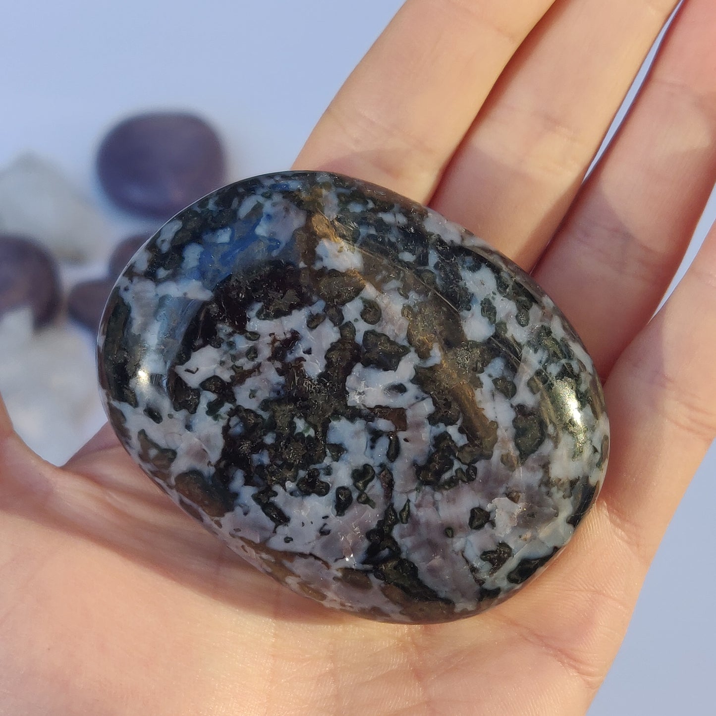 Mystic Merlinite Palm Stone (#8) - Simply Affinity