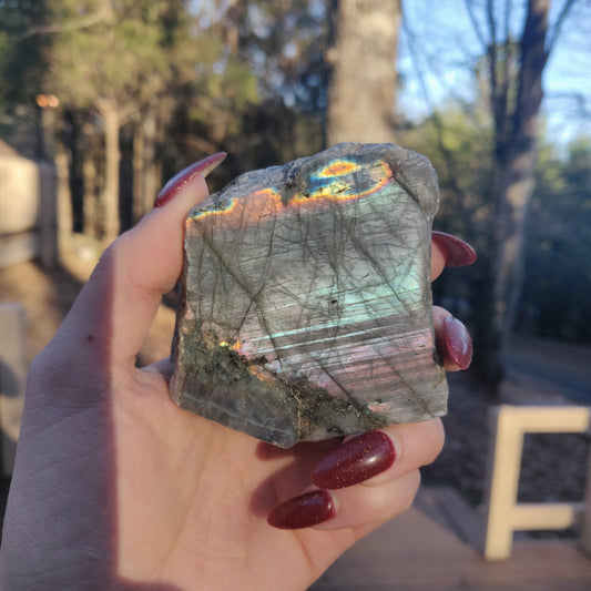 Labradorite Slab - Self-Standing (#37) - Simply Affinity