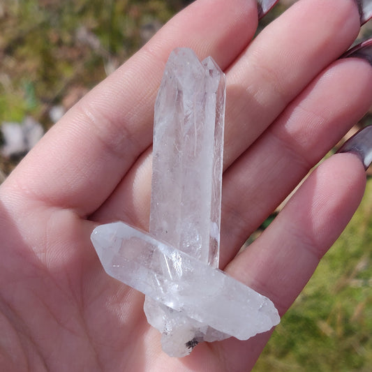 Raw Clear Quartz Point  (#A4)
