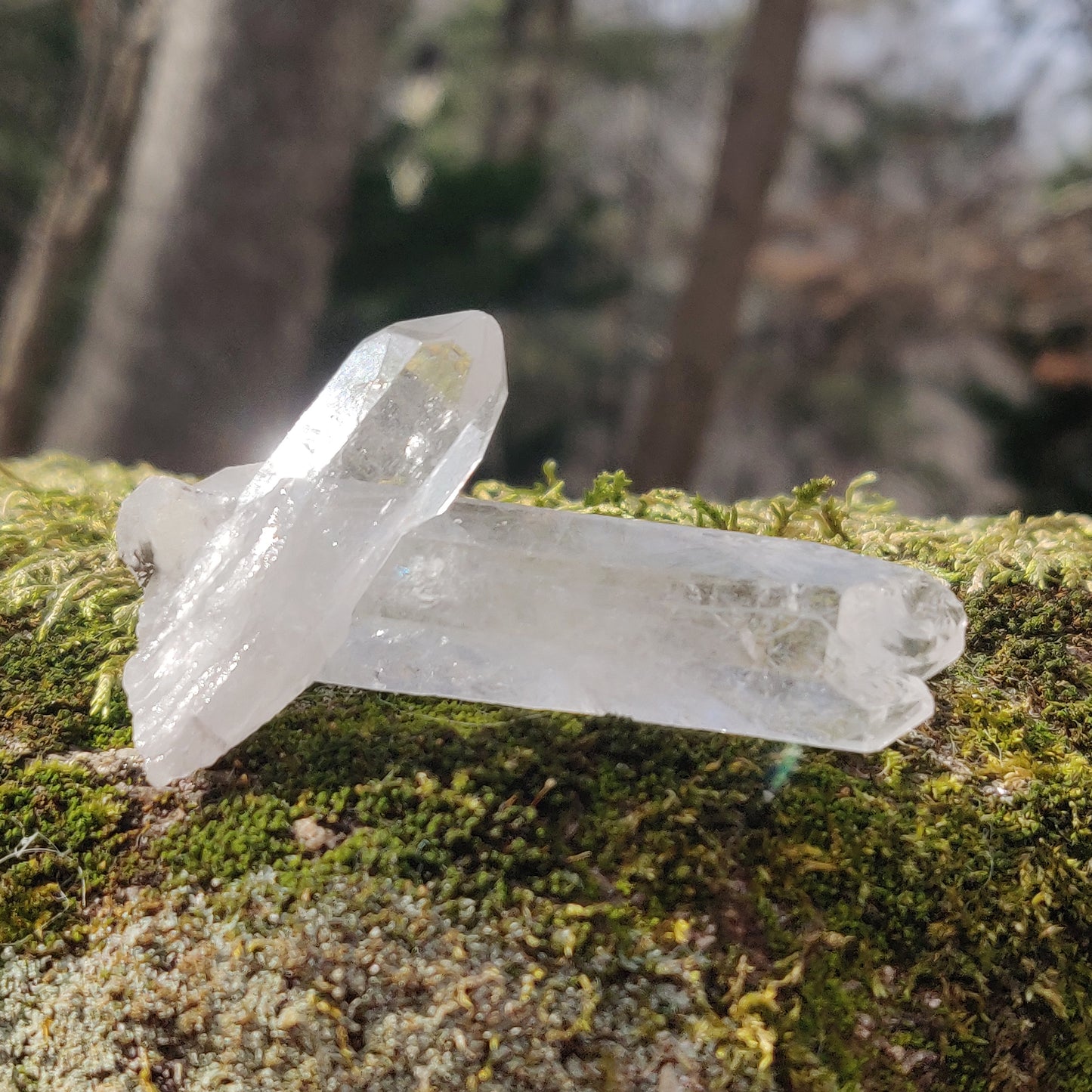 Raw Clear Quartz Point (#A4)