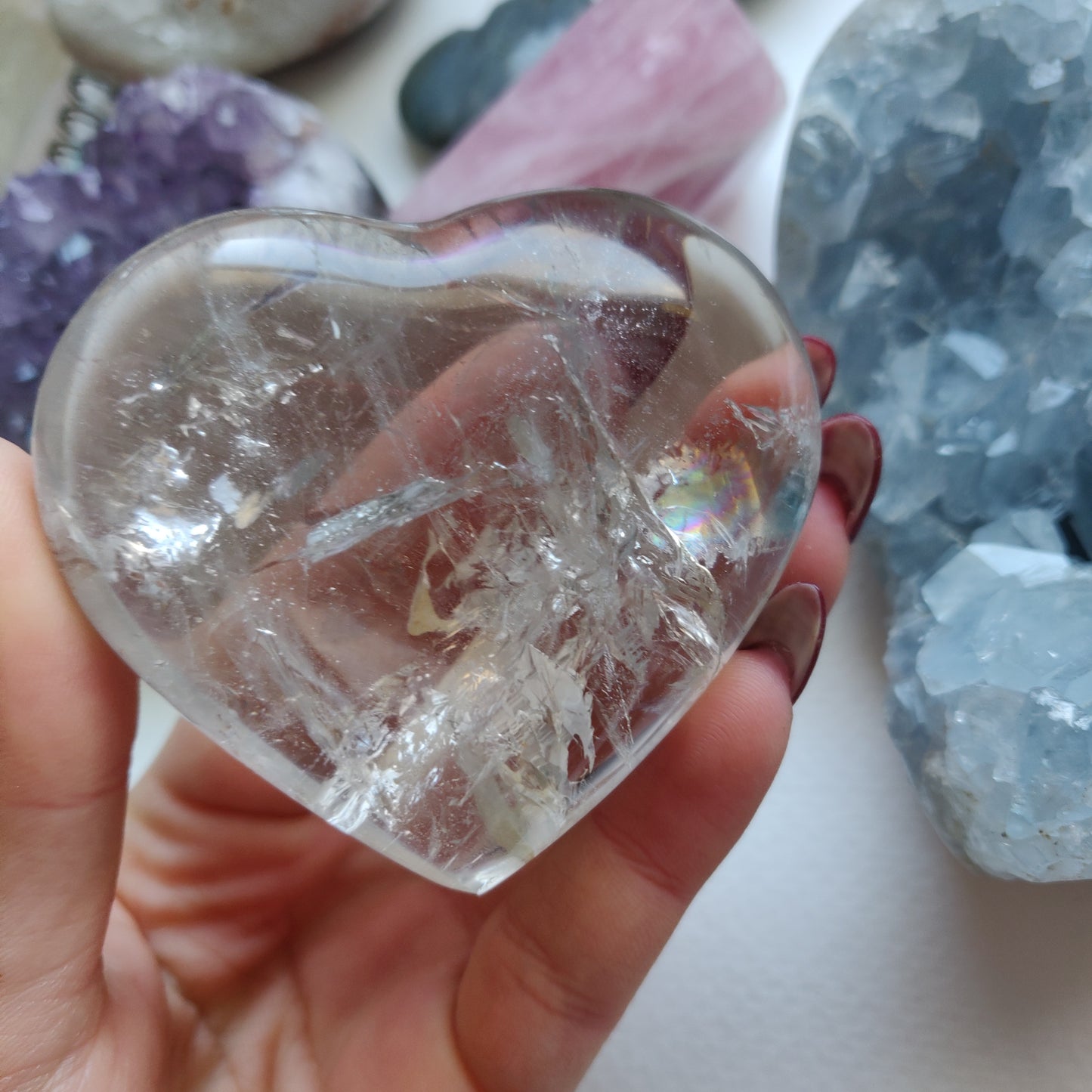 Smoky Quartz Heart (#2)