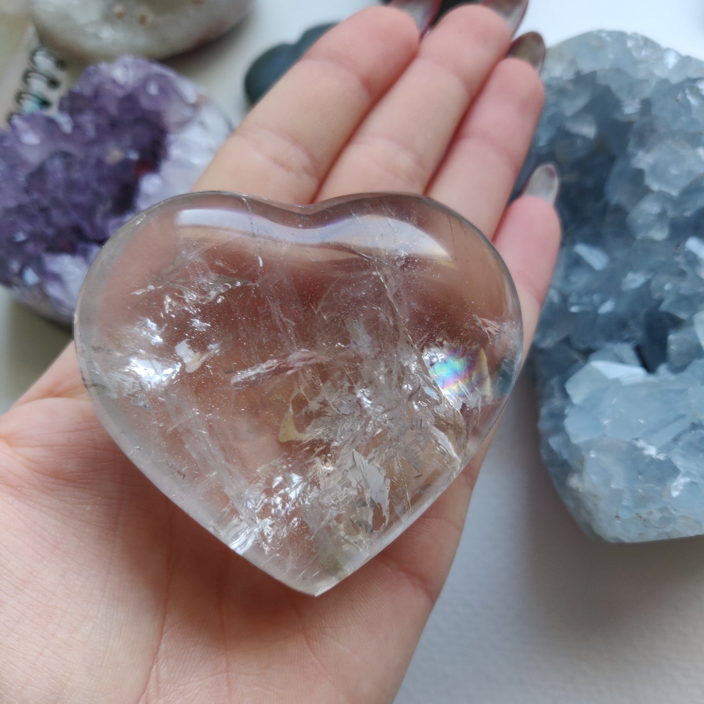 Smoky Quartz Heart (#2)
