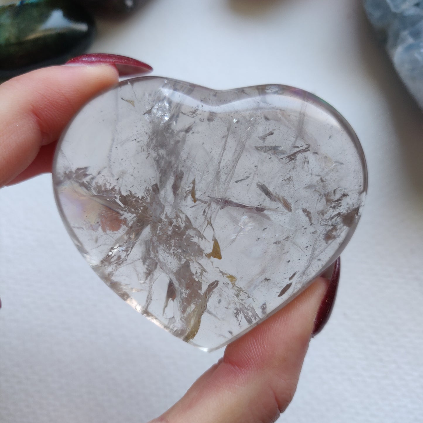 Smoky Quartz Heart (#2)