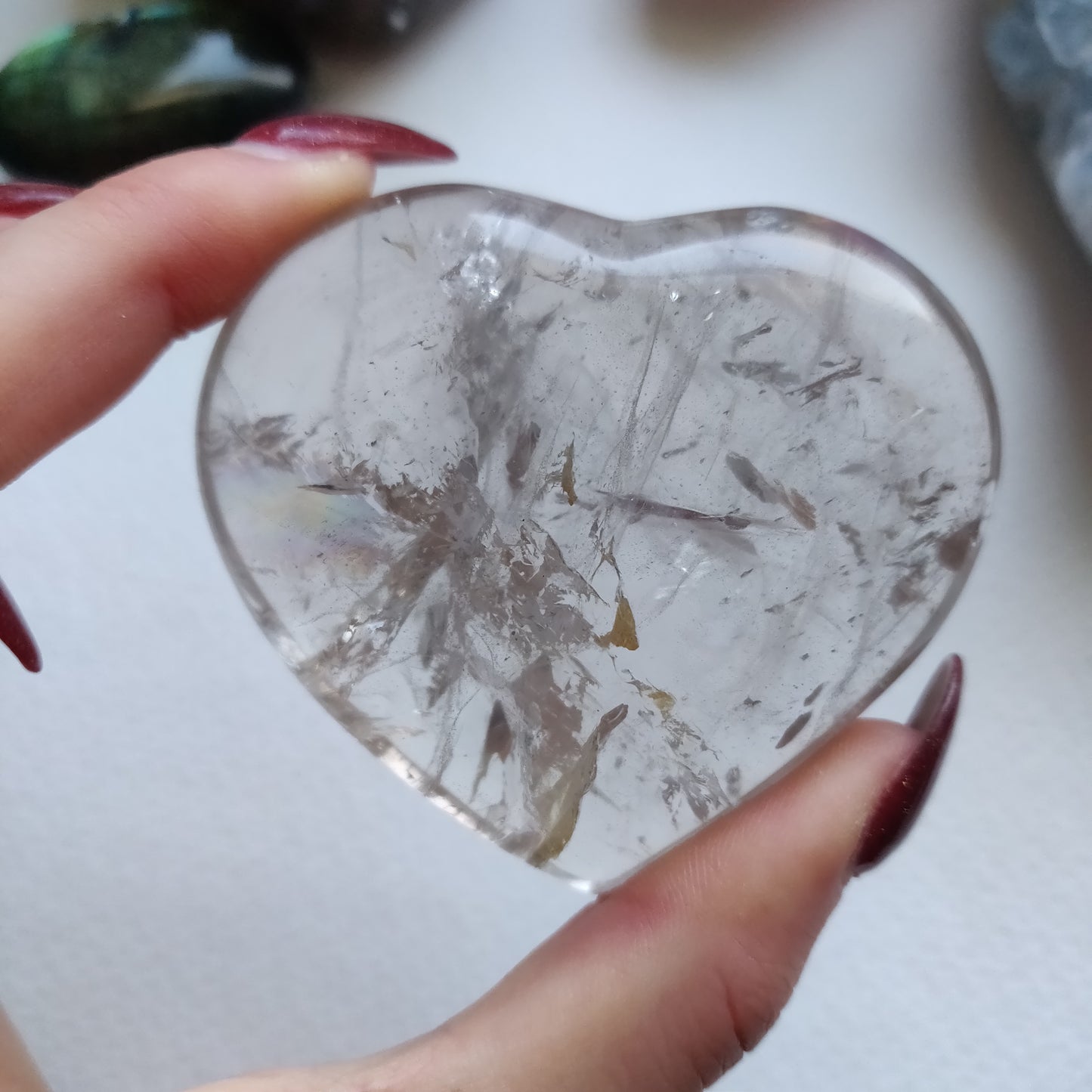 Smoky Quartz Heart (#2)