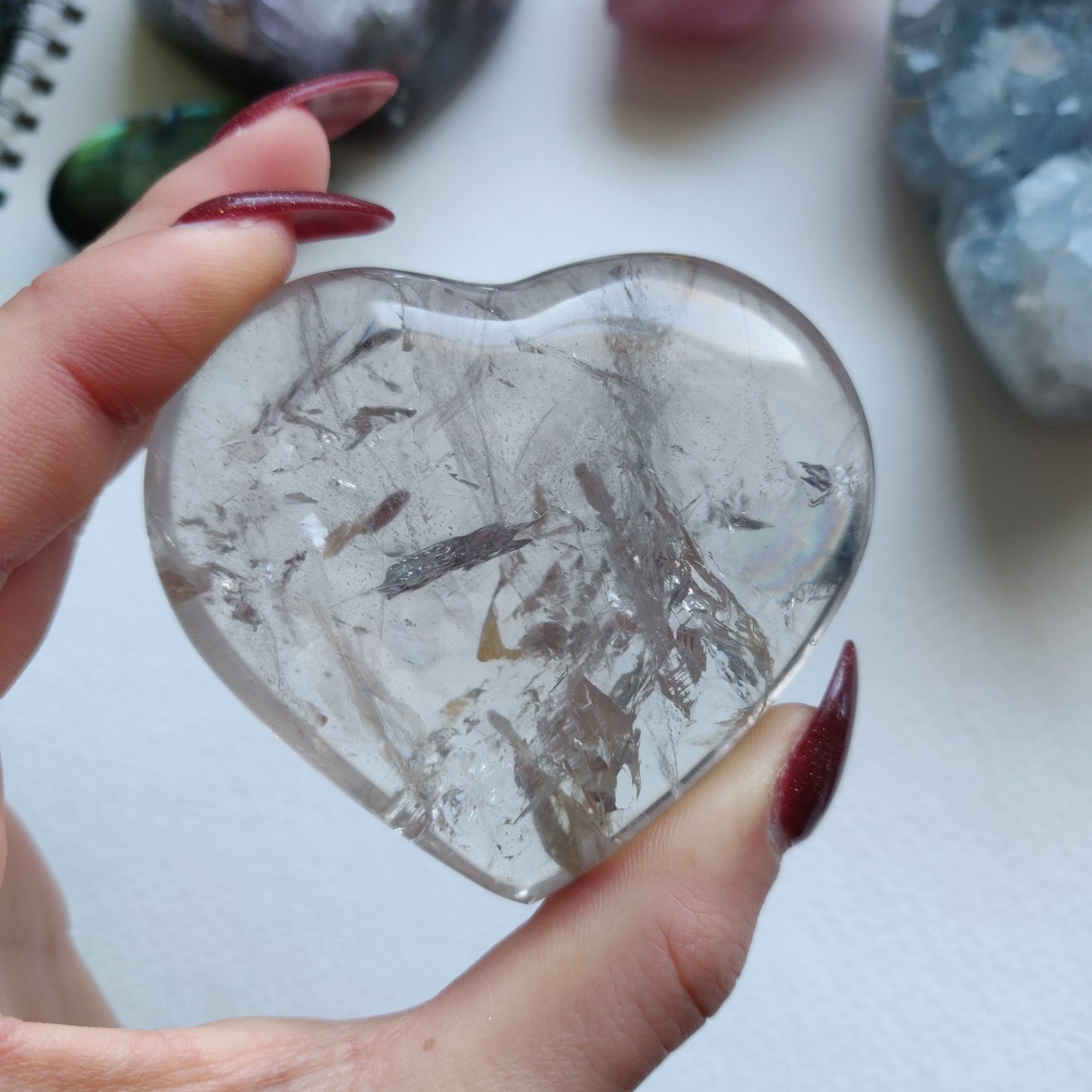 Smoky Quartz Heart (#2)